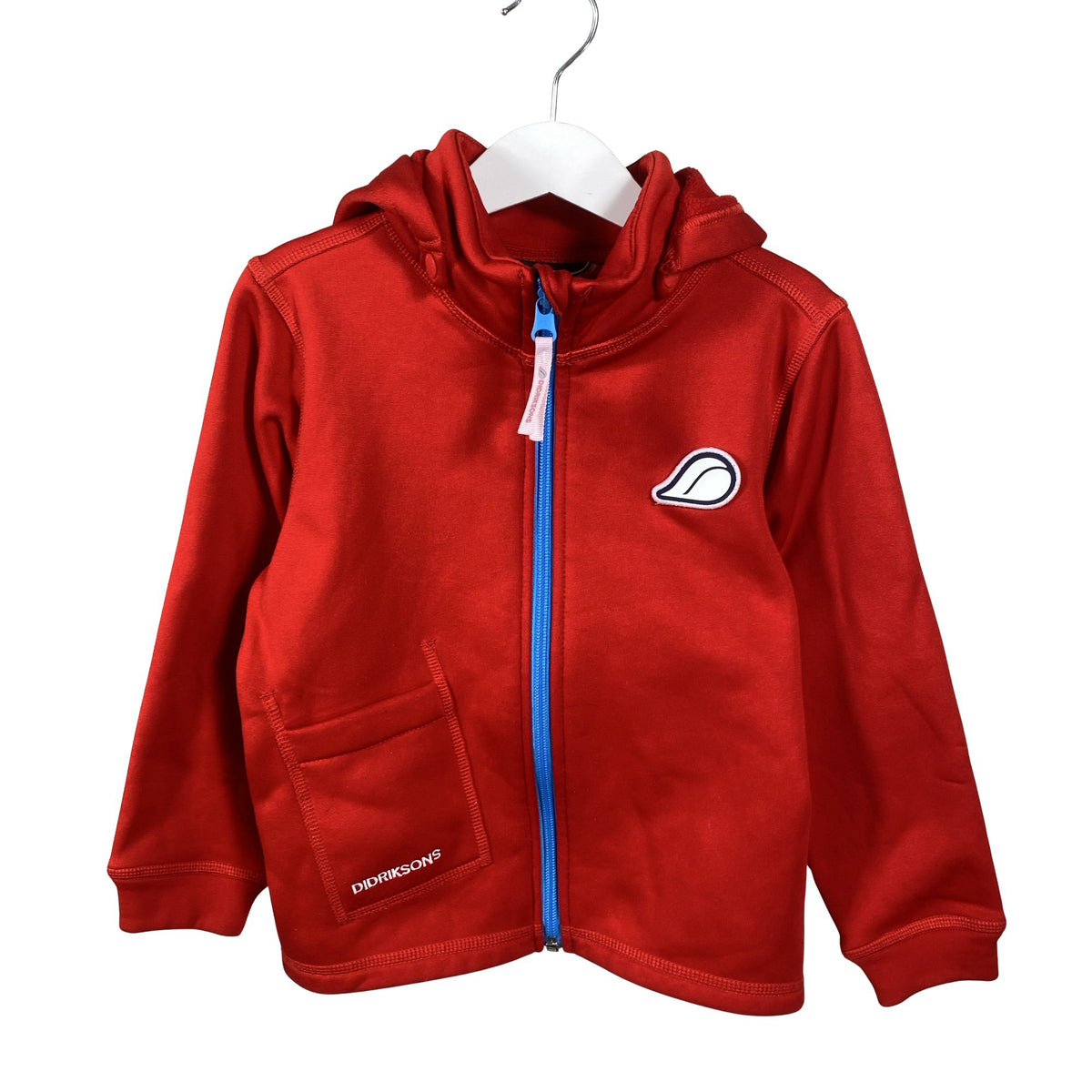 Unisex Didriksons - Huppari, koko 104 - 110 - Punainen (1)