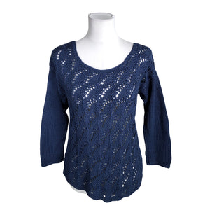 Naisten Handmade - Neulepaita, koko 40 - Sininen (1)