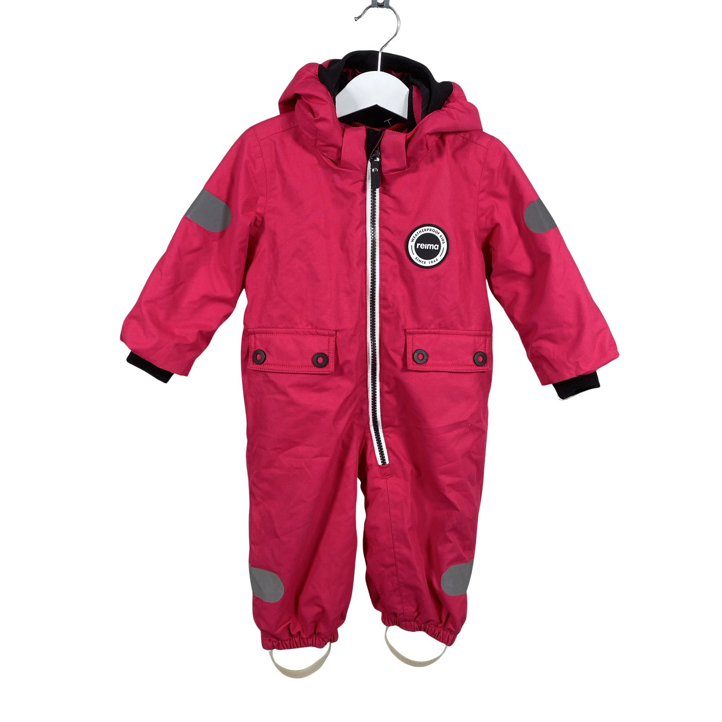 Unisex Reima - Winter overall, size 68 - 74 - Pink (1)