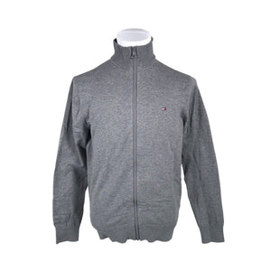 Miesten Tommy Hilfiger - Neuletakki, koko L - Harmaa (1)