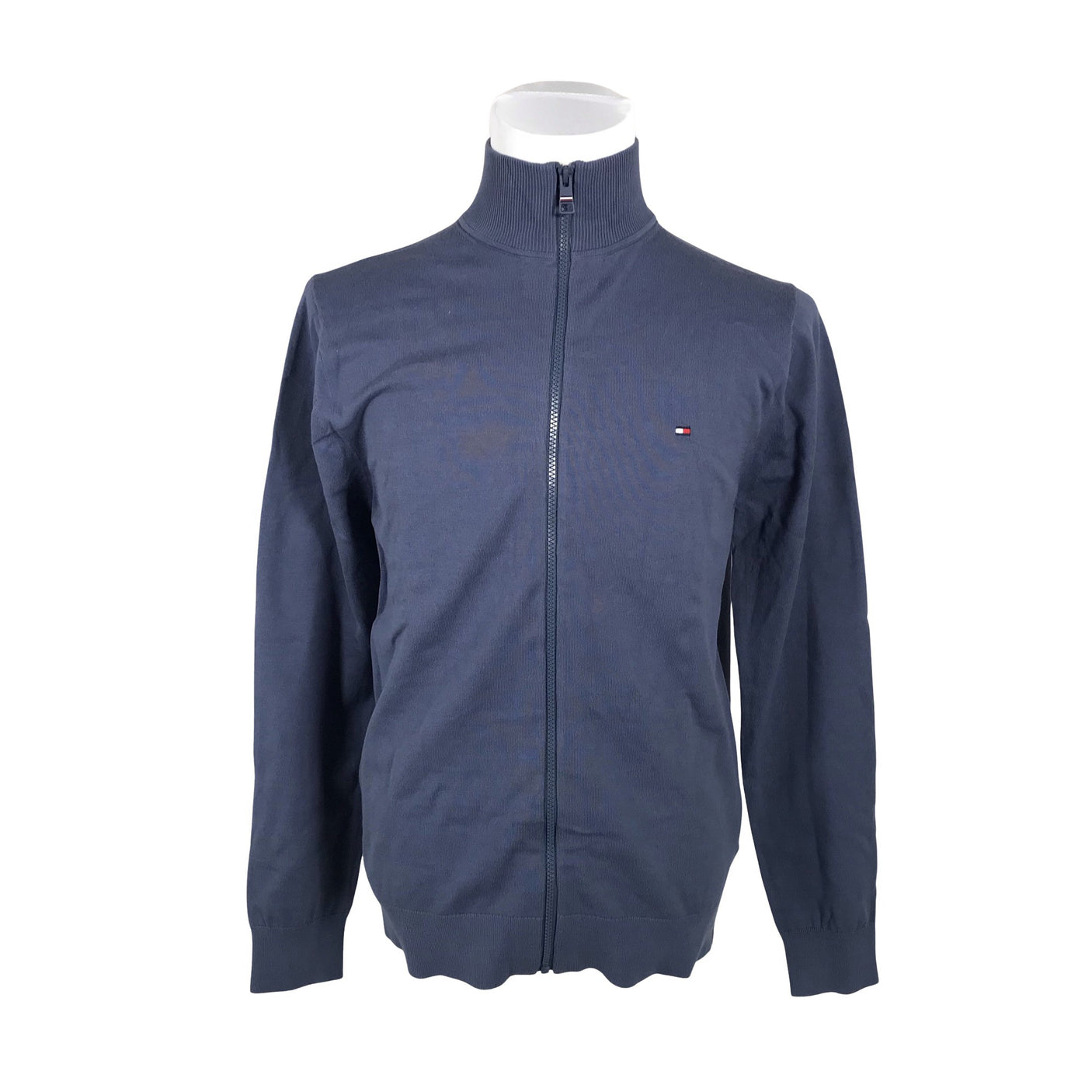 Miesten Tommy Hilfiger - Neuletakki, koko L - Sininen (1)