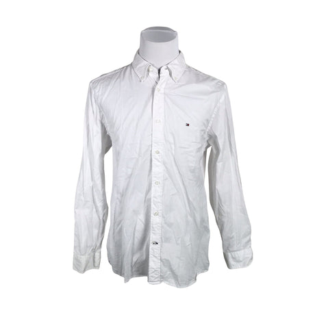 Miesten Tommy Hilfiger - Kauluspaita, koko XL - Valkoinen ()