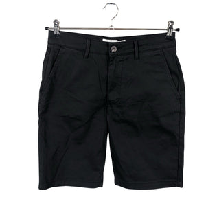 Miesten Solid - Shortsit, koko S - Musta (1)