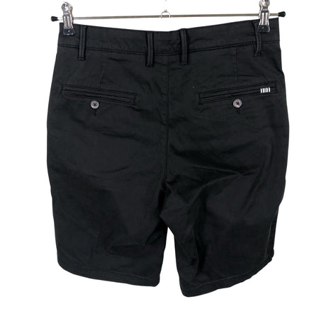 Miesten Solid - Shortsit, koko S - Musta (2)