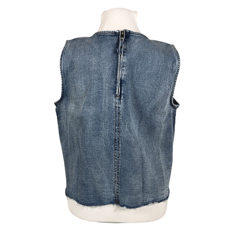 Naisten My Essential Wardrobe - Farkkuliivi, koko 44 - Sininen (2)