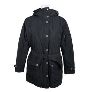 Naisten J.Lindeberg - Untuvatakki, koko 38 - Musta (1)