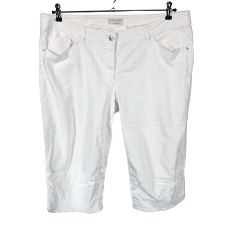 Naisten Gerry Weber - Kangascaprit, koko 46 - Valkoinen ()