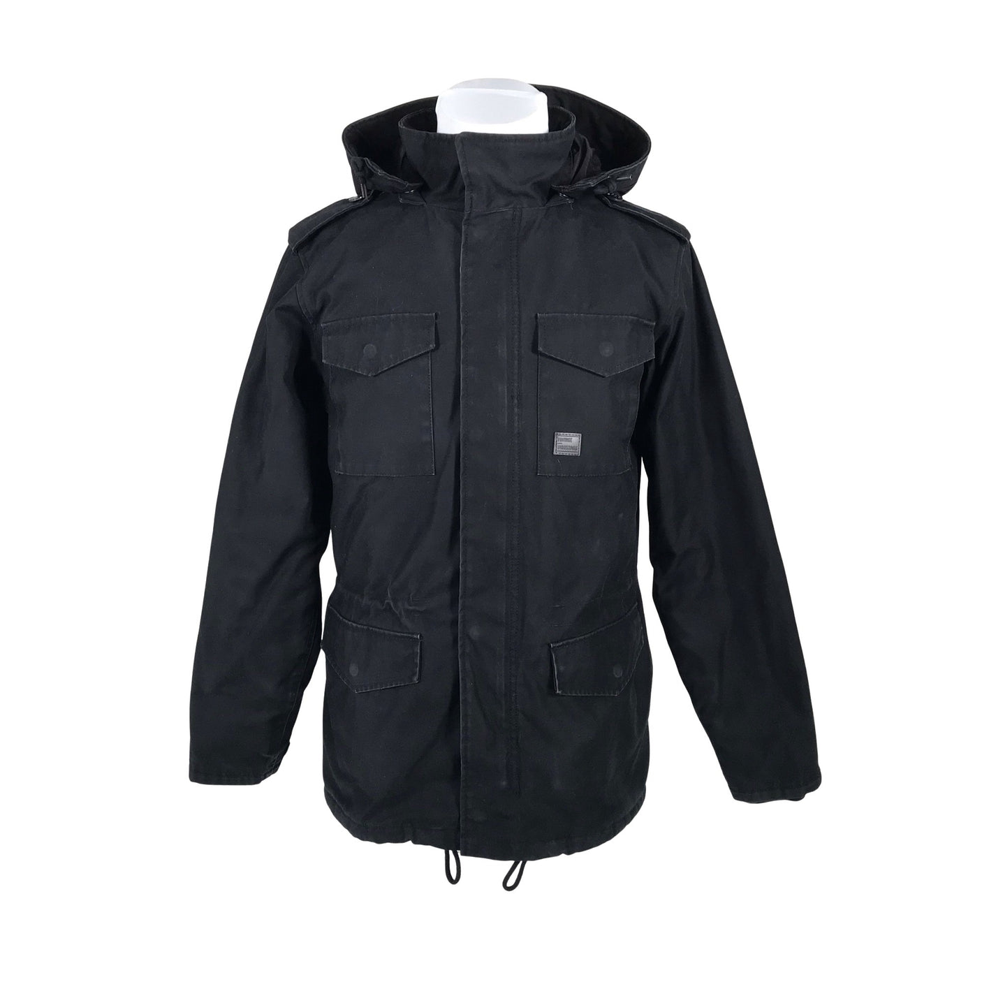 Miesten Vintage Industries - Toppatakki, koko M - Musta (1)