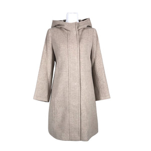 Naisten Flare Collection - Villakangastakki, koko 36 - Beige (1)