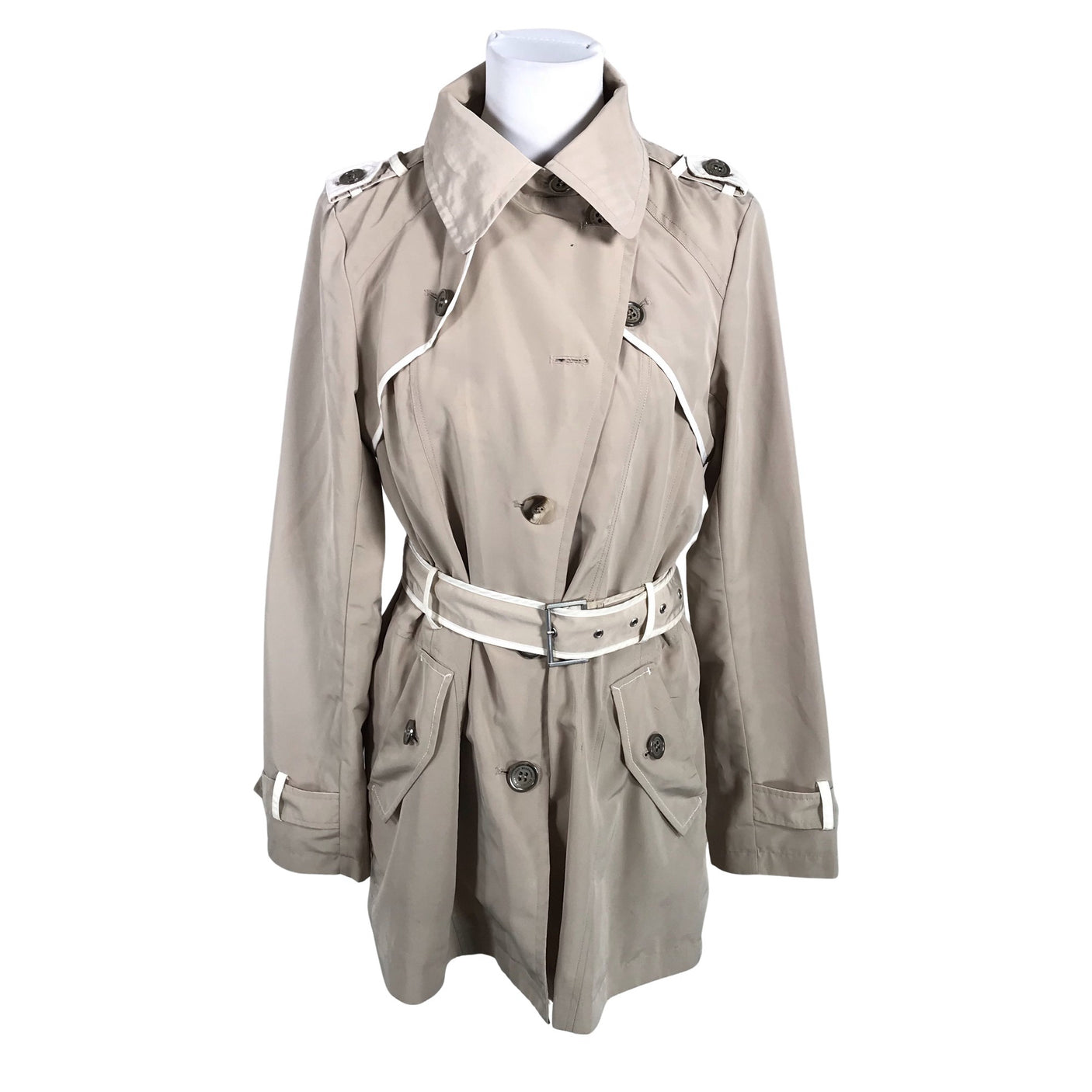 Naisten Beaumont - Trenssitakki, koko 38 - Beige (1)