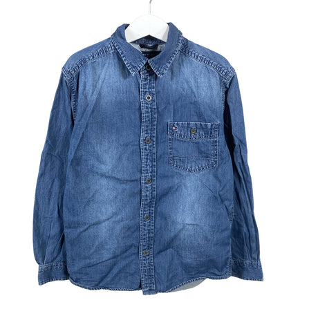 Tyttöjen Tommy Hilfiger - Farkkupaita, koko 128 - 134 - Sininen ()