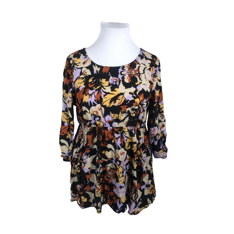 Naisten Zizzi - Sifonkitunika, koko 42 - Musta ()