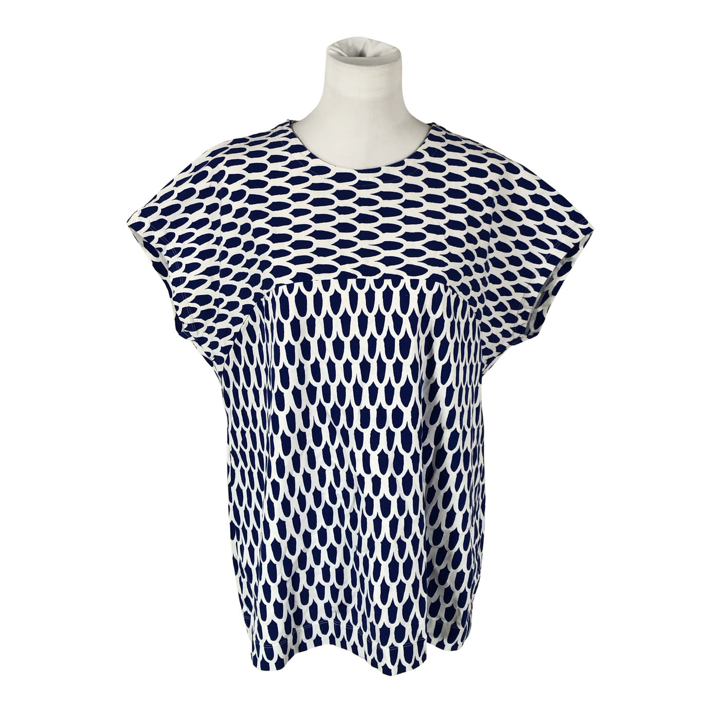 Naisten Marimekko - Trikootunika, koko 46 - Sininen (1)