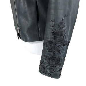 Unisex Massimo Dutti - Nahktagi, suurus 36 - Hall (2)