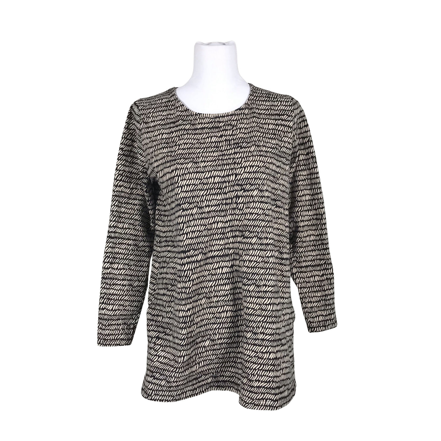 Naisten Nanso - Trikootunika, koko 40 - Beige (1)