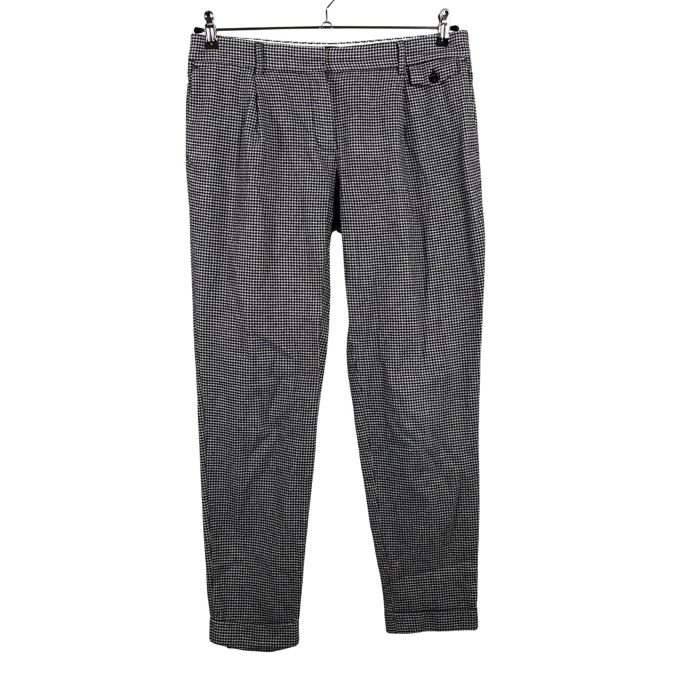 Naisten Massimo Dutti - Kangashousut, koko 42 - Musta (1)