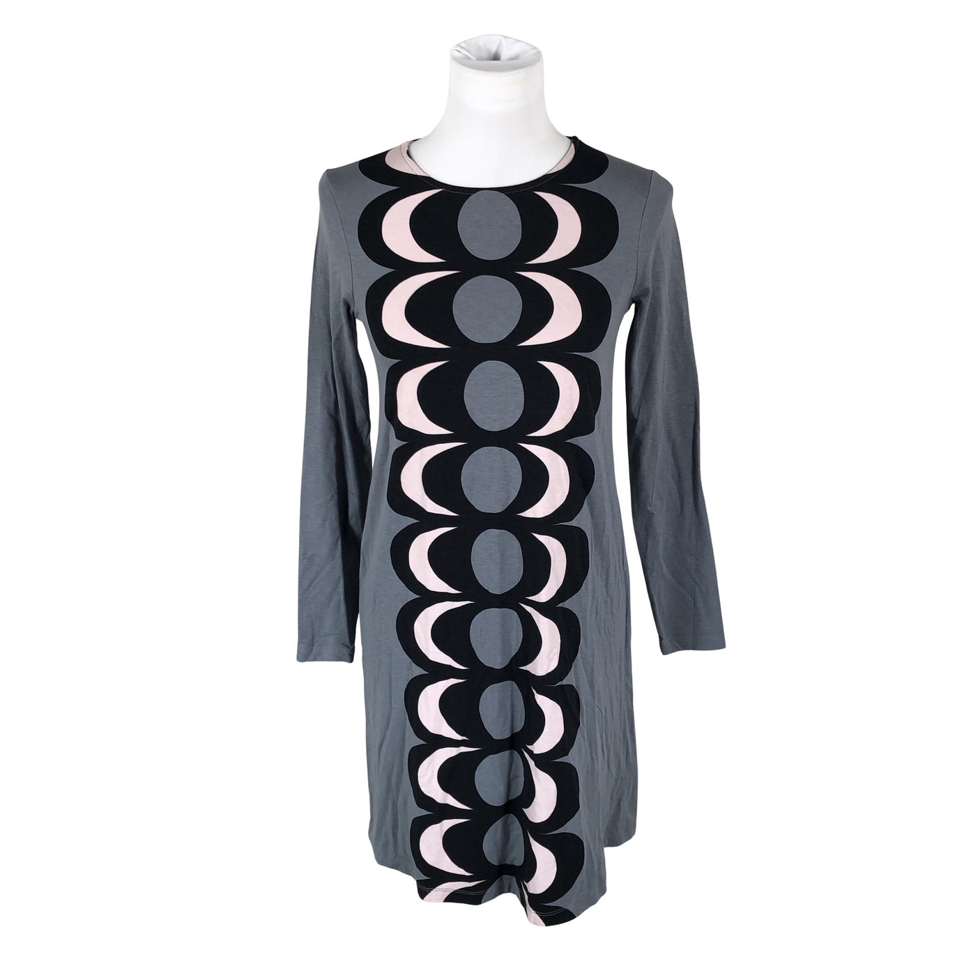 Naisten Marimekko - Trikootunika, koko 36 - Harmaa (1)