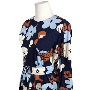 Naisten Marimekko - Kangasmekko, koko 40 - Sininen (2)