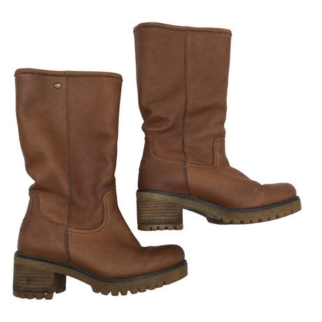 Naisten Panama Jack - Saappaat, koko 36 - Ruskea ()