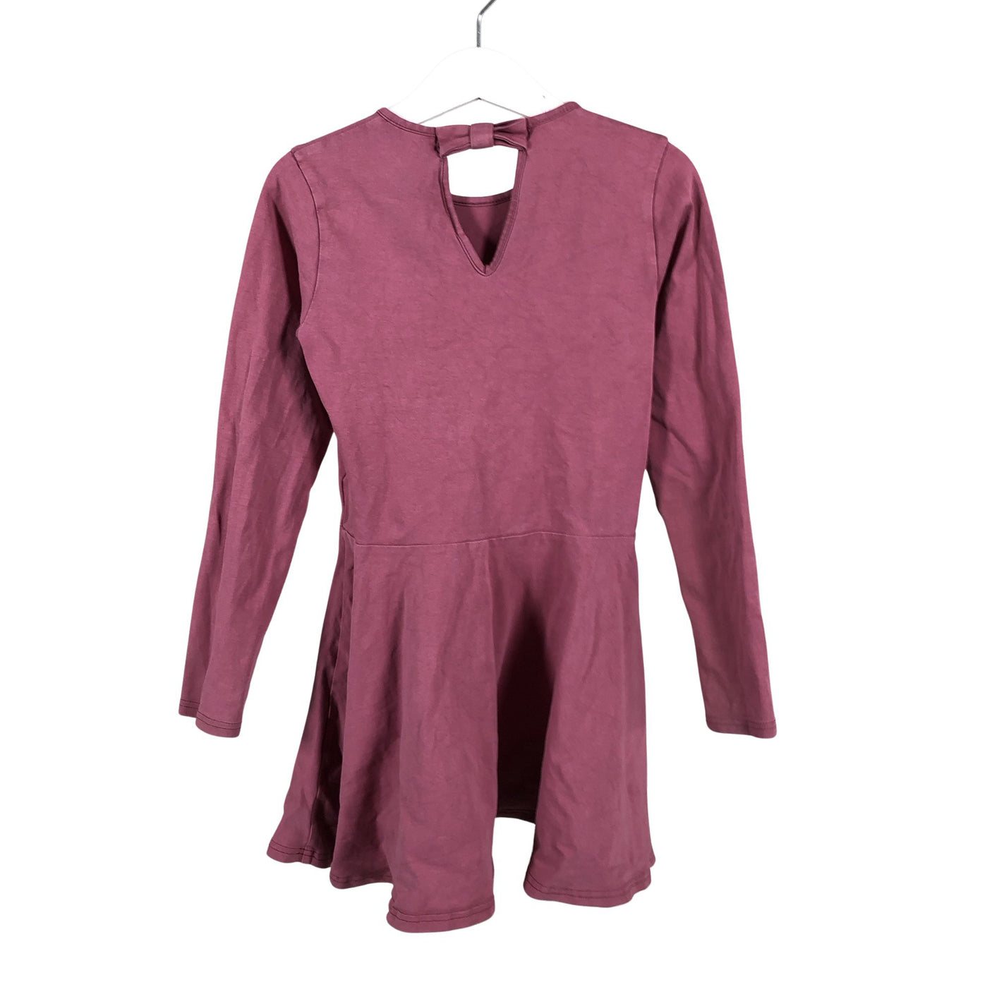 Tyttöjen Gugguu - Trikoomekko, koko 122 - 128 - Pinkki (3)
