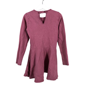 Tyttöjen Gugguu - Trikoomekko, koko 122 - 128 - Pinkki (3)