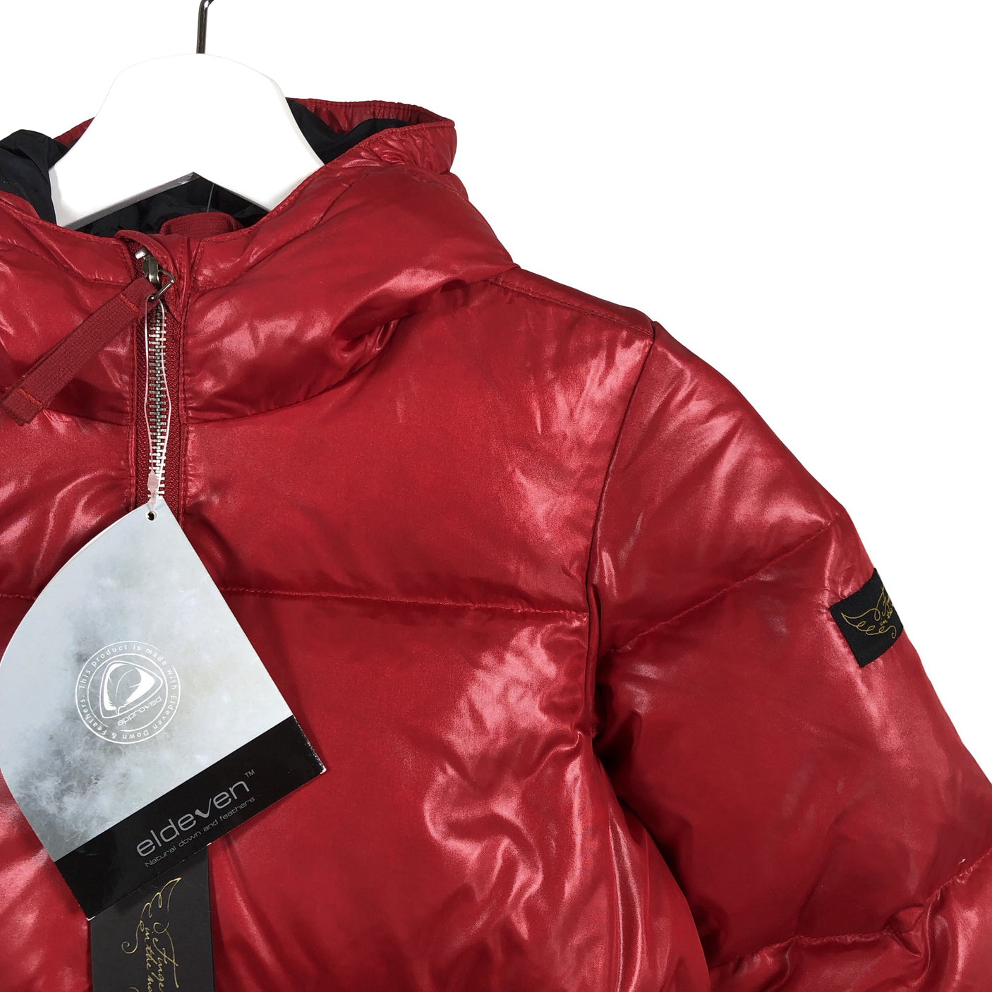 Unisex Finger in the nose - Down jacket, size 158 - 164 - Red (3)