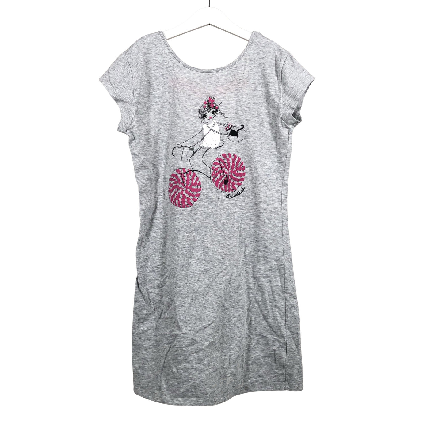 Tyttöjen Billieblush - Trikootunika, koko 146 - 152 - Harmaa (1)