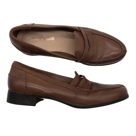 Naisten Clarks - Loaferit, koko 39 - Ruskea ()