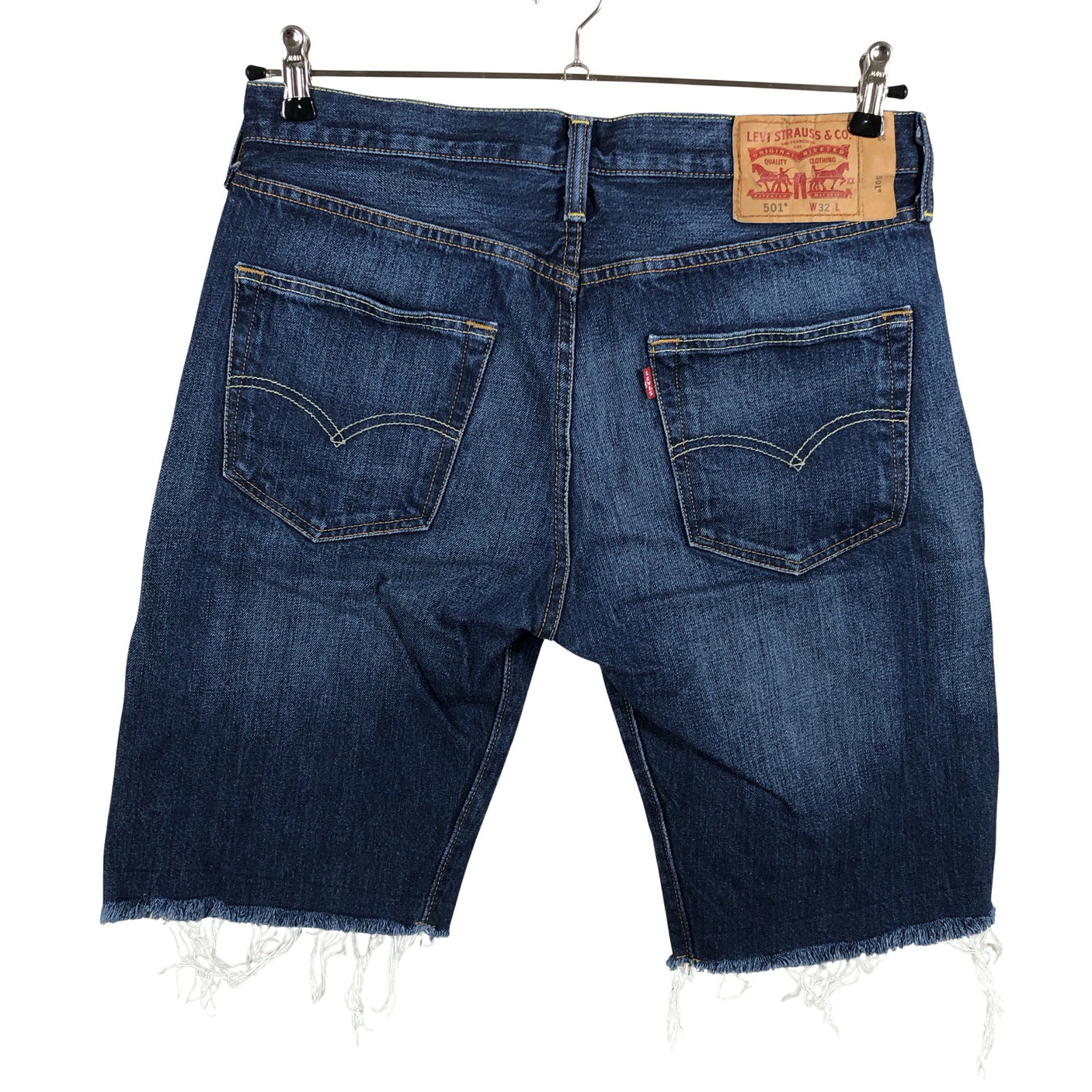 Miesten Levi's - Farkkushortsit, koko W32 - Sininen (2)