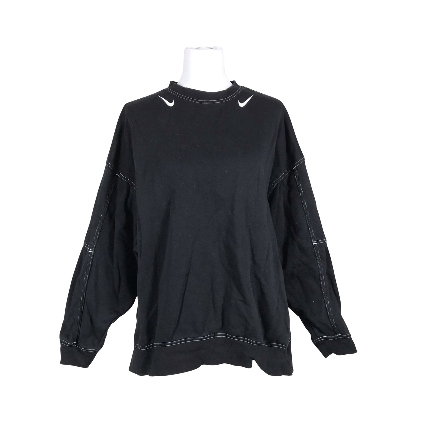 Naisten Nike - Collegepaita, koko 36 - Musta (1)