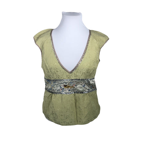 Naisten Noa Noa - Lyhythihainen pusero, koko 46 - Vihreä ()