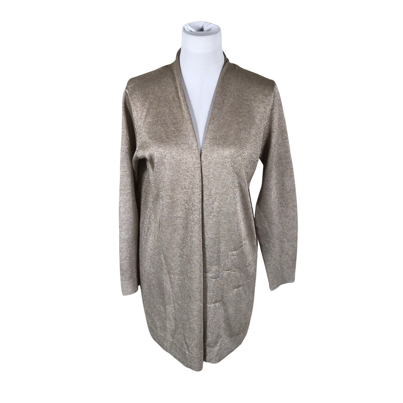 Naisten Esprit - Neuletakki, koko 38 - Beige (1)