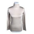 Naisten Essentials by Stockmann - Trikoopaita, koko 34 - Beige ()