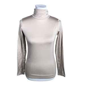 Naisten Essentials by Stockmann - Trikoopaita, koko 34 - Beige (1)
