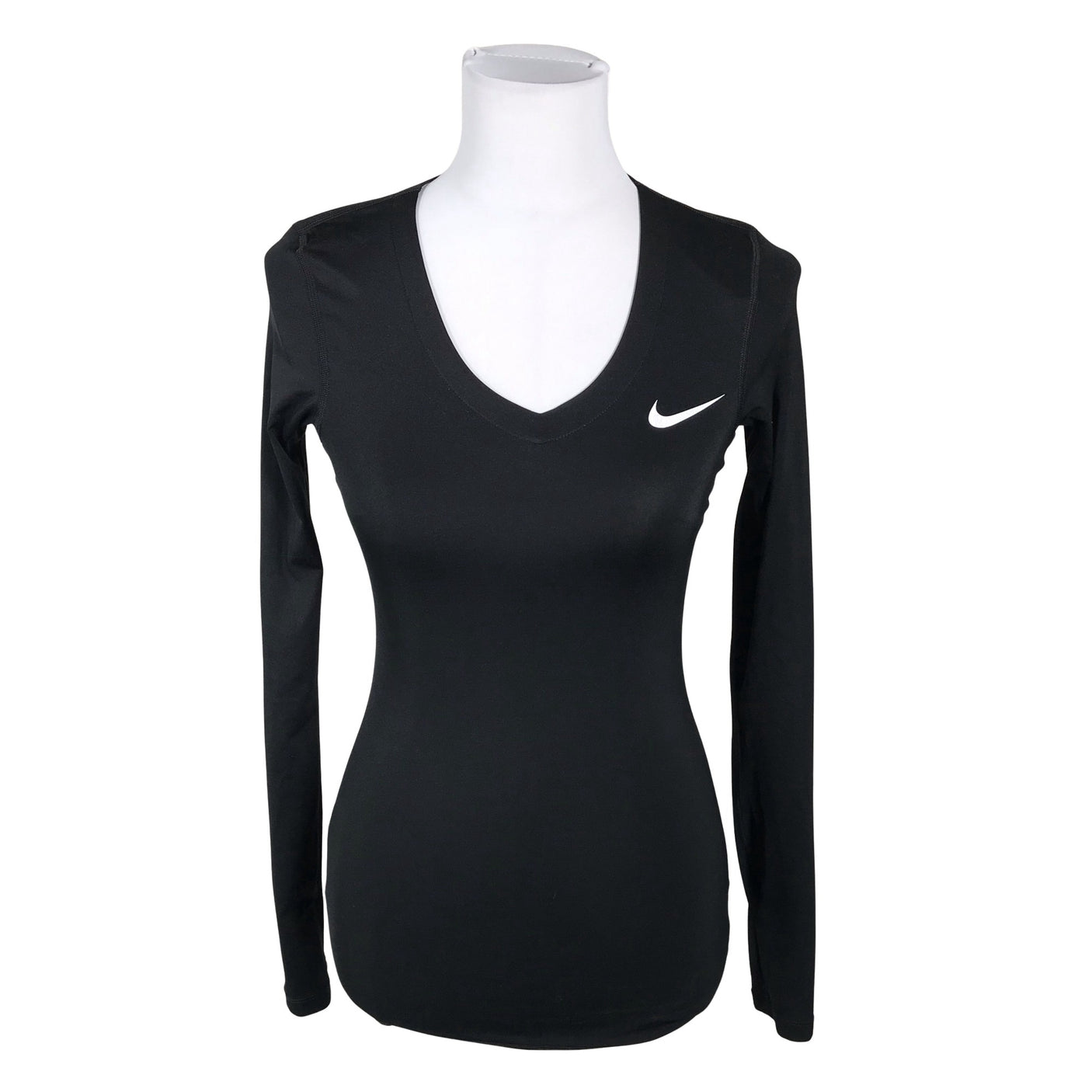 Naisten Nike - Urheilupaita, pitkät hihat, koko 34 - Musta (1)