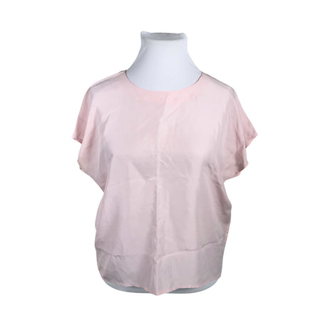 Naisten Stockmann Silk - Lyhythihainen pusero, koko 42 - Vaaleanpunainen ()