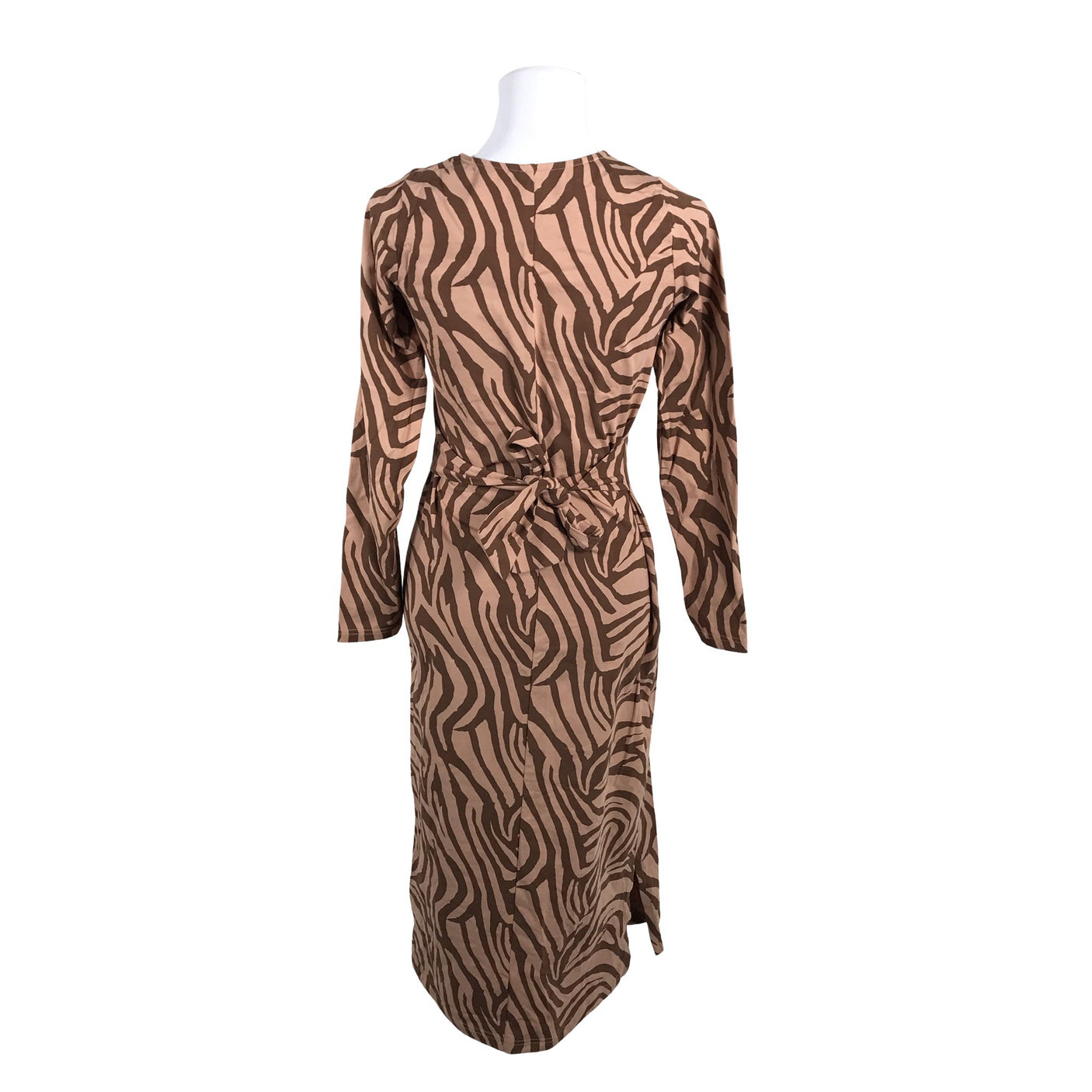 Naisten Kaiko - Trikoomekko, koko 34 - Ruskea (2)