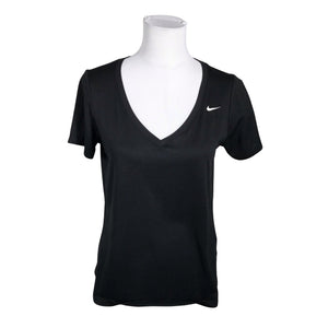Naisten Nike - Urheilupaita, lyhyet hihat, koko 40 - Musta (1)