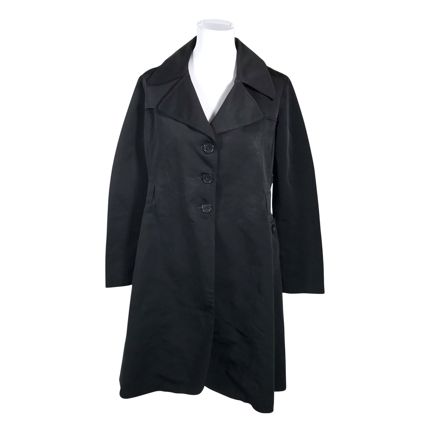 Naisten Your Face - Trenssitakki, koko 40 - Musta (1)