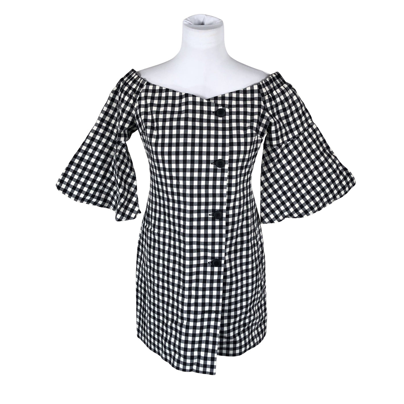 Naisten Topshop - Kangasmekko, koko 38 - Musta (1)