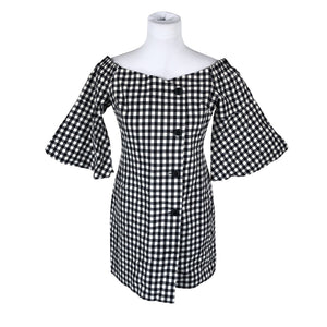 Naisten Topshop - Kangasmekko, koko 38 - Musta (1)