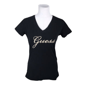 Naisten Guess - T-paita, koko 40 - Musta (1)