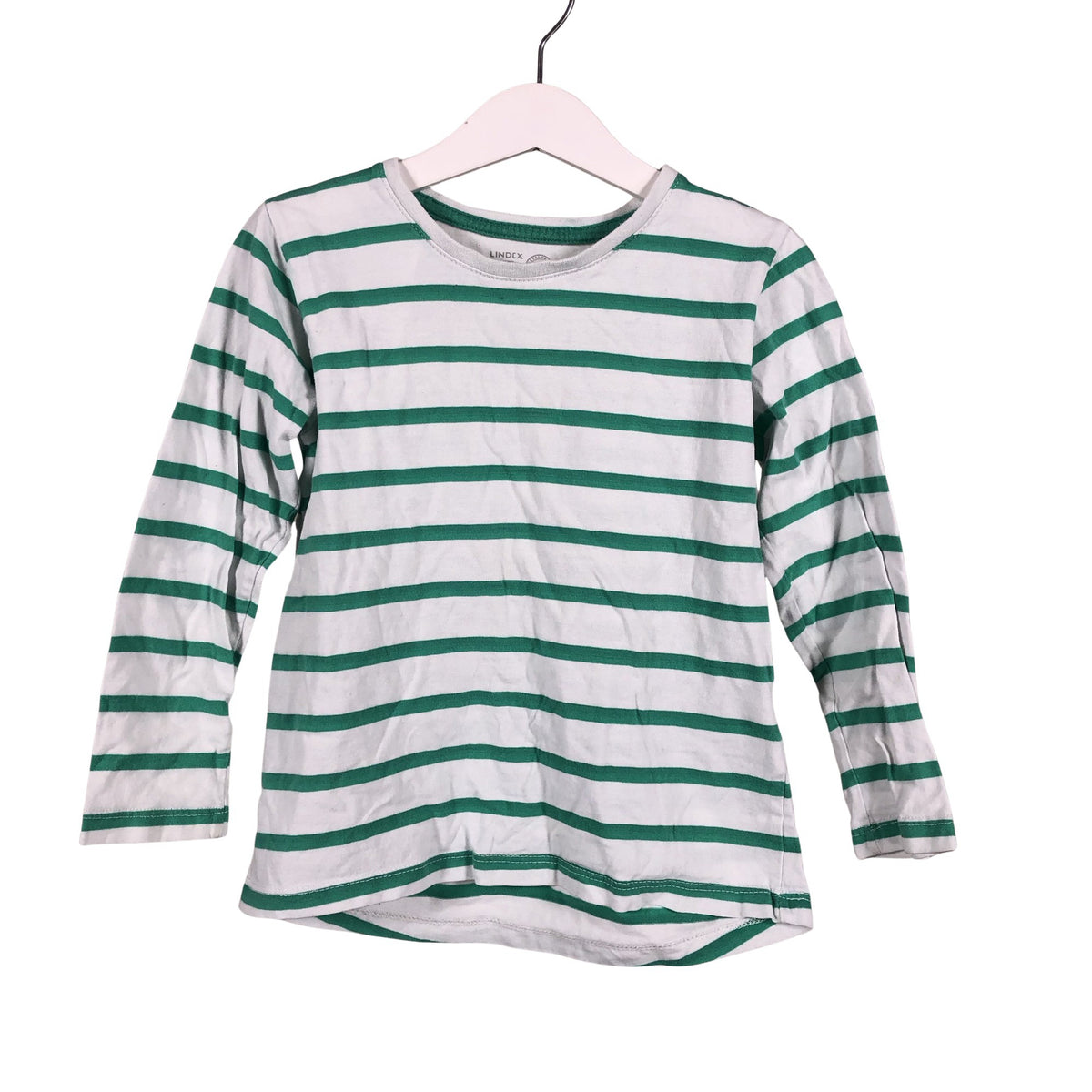 Unisex Lindex - Trikoopaita, koko 116 - 122 - Vihreä (1)