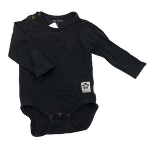 Unisex Mini Rodini - Body, koko 68 - 74 - Musta (1)