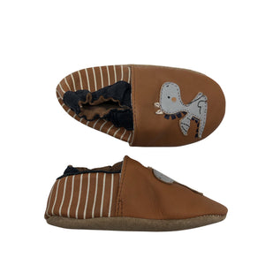 Unisex Robeez - Sisätossut, koko 21 - Ruskea (1)