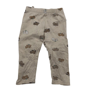 Unisex Lindex - Trikoohousut, koko 74 - 80 - Beige (1)