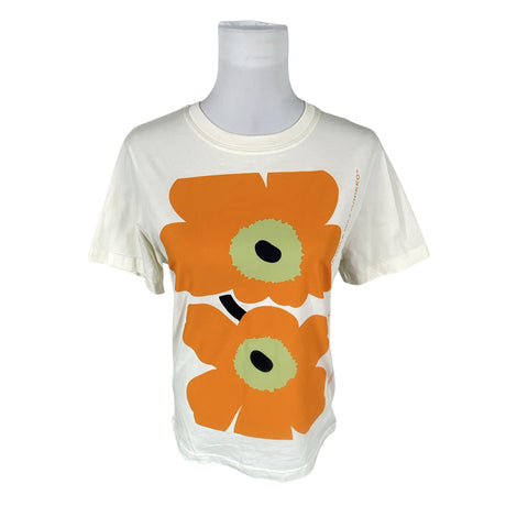 Naisten Marimekko - T-paita, koko 32 - Beige ()
