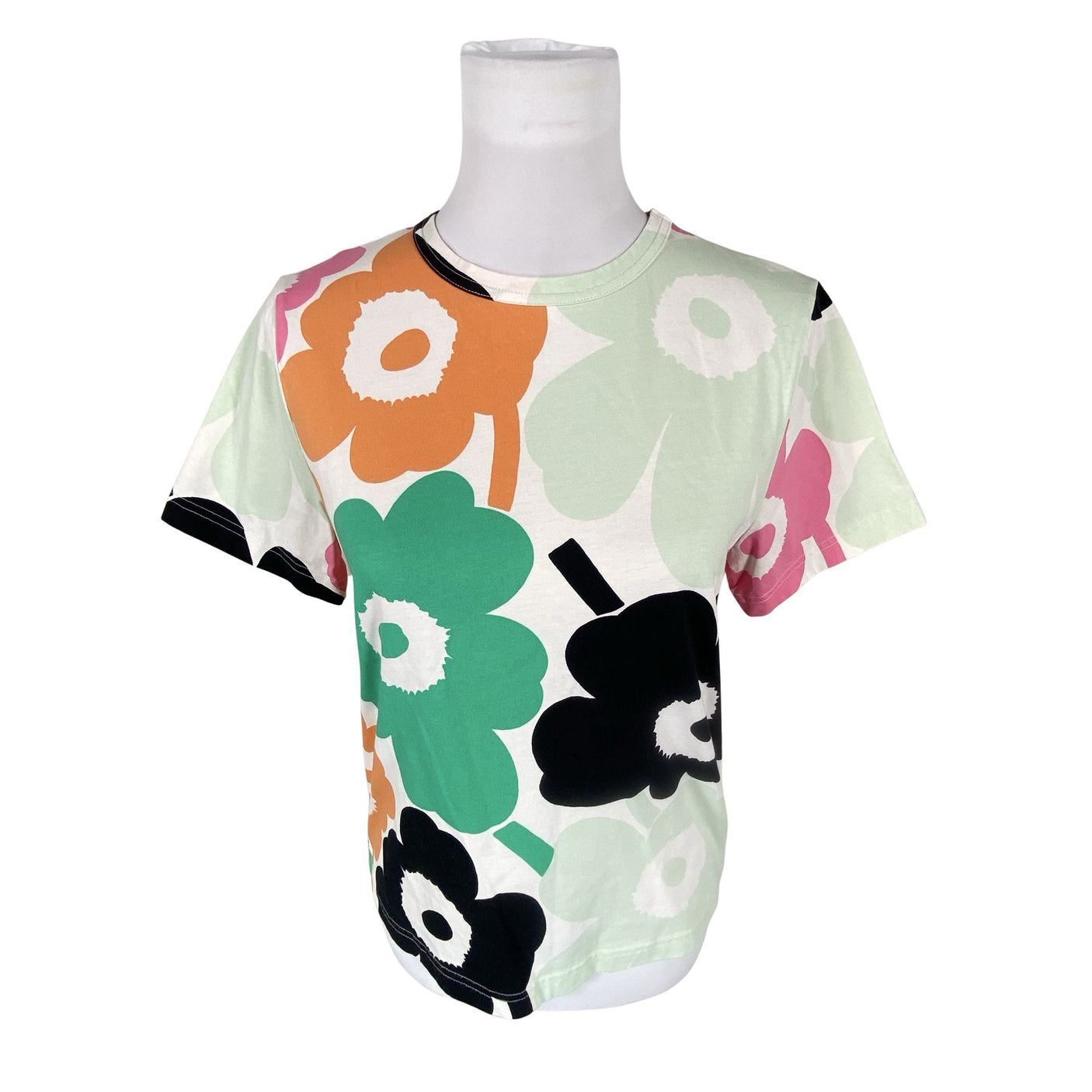 Naisten Marimekko - T-paita, koko 34 - Vihreä (1)