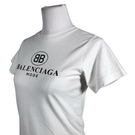 Naisten Balenciaga - T-paita, koko 36 - Valkoinen (2)