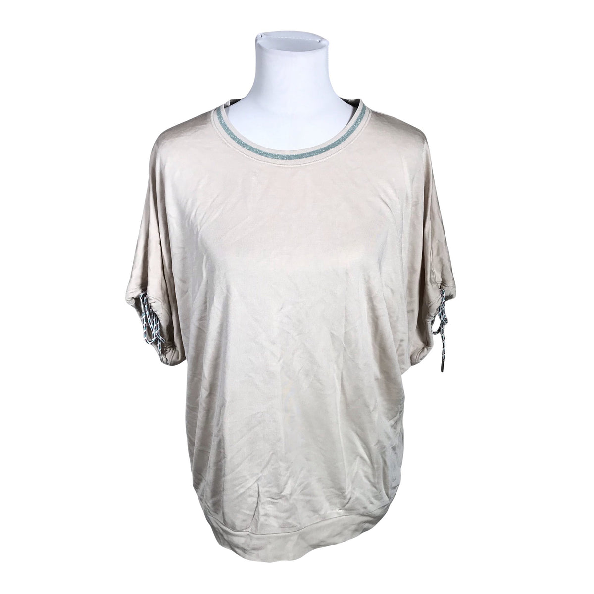 Naisten Ouì - T-paita, koko 40 - Beige (1)